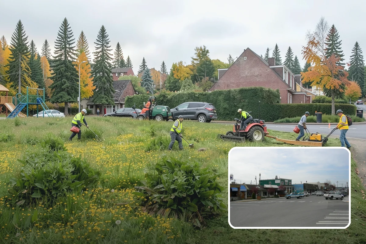 Water Quality Vault Cleaning in Stanwood, Snohomish County, WA - Confined-space work performed under OSHA-compliant protocols