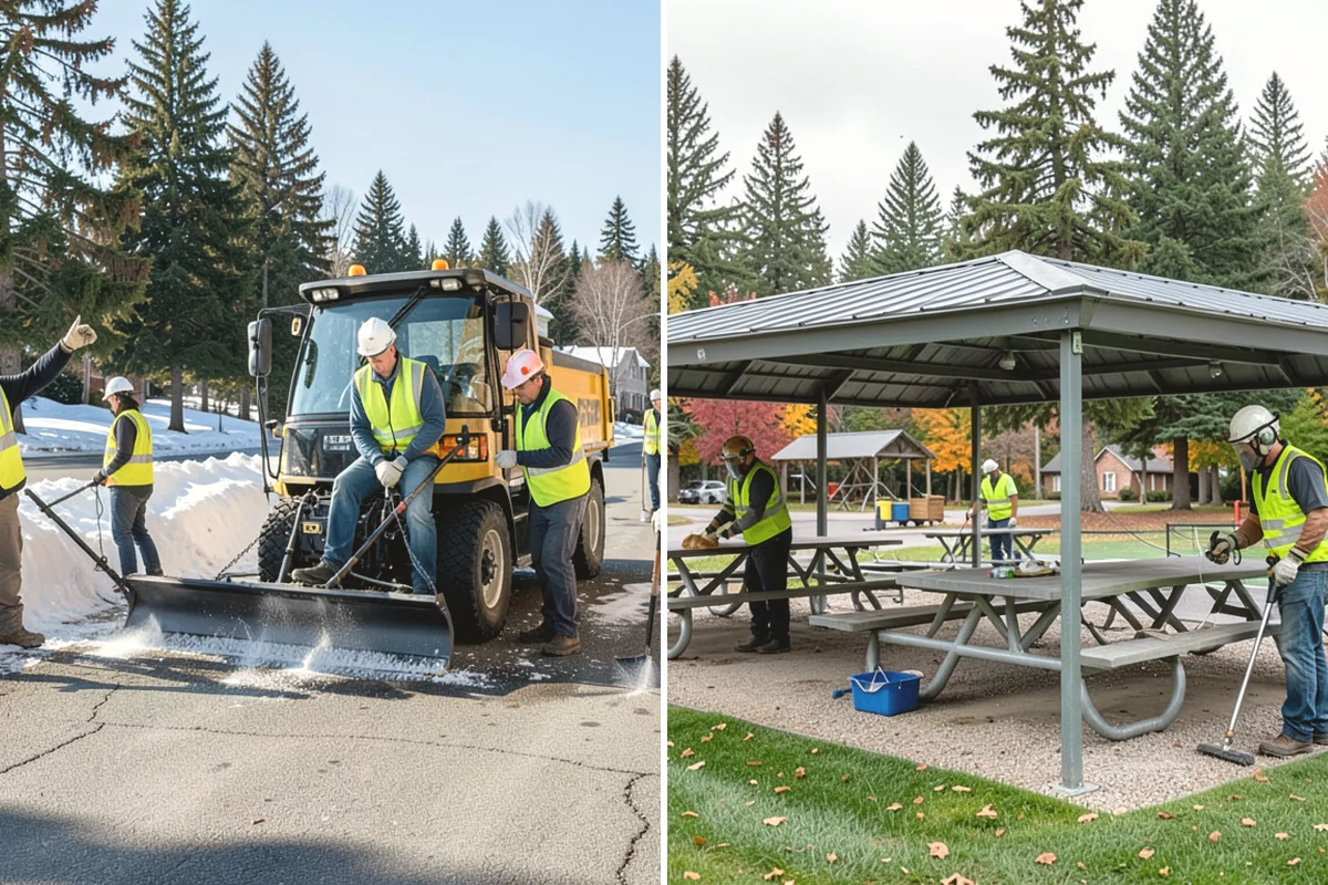 Water Quality Vault Cleaning in Tukwila, King County, WA - Set confined-space entry controls and safety monitoring