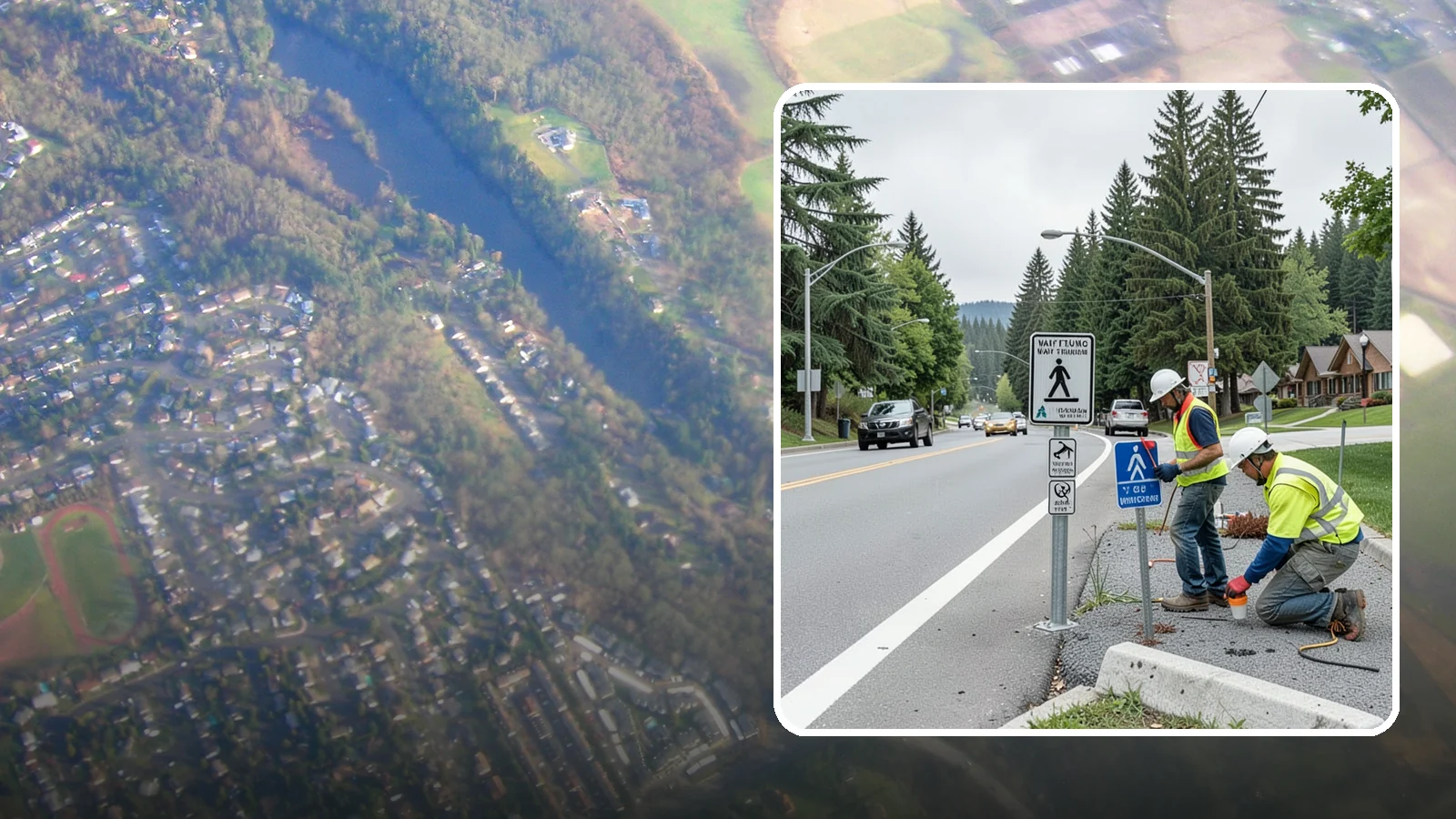 Wayfinding Signs in Algona, King County, WA - We install pedestrian and vehicular wayfinding signage that guides visitors to civic destinations and districts.