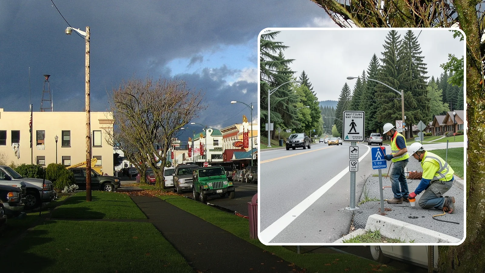 Wayfinding Signs in Arlington, Snohomish County, WA - We install pedestrian and vehicular wayfinding signage that guides visitors to civic destinations and districts.
