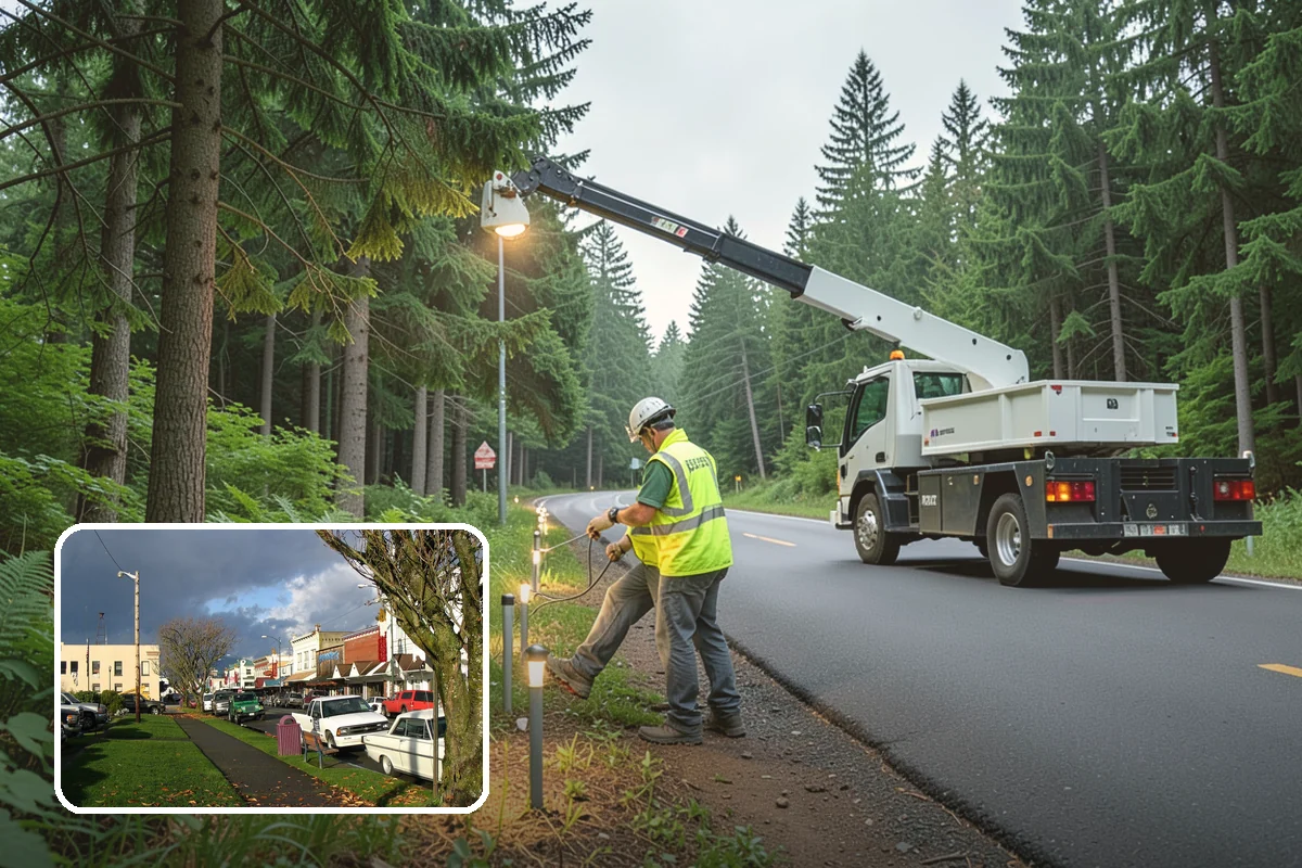 Wayfinding Signs in Arlington, Snohomish County, WA - Improves visitor navigation to civic and commercial destinations