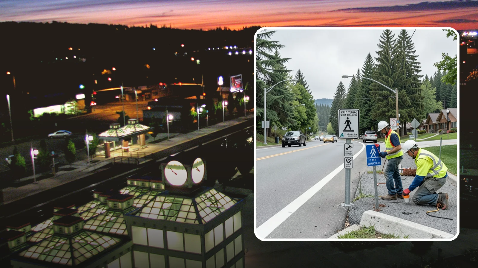 Wayfinding Signs in Auburn, King County, WA - We install pedestrian and vehicular wayfinding signage that guides visitors to civic destinations and districts.