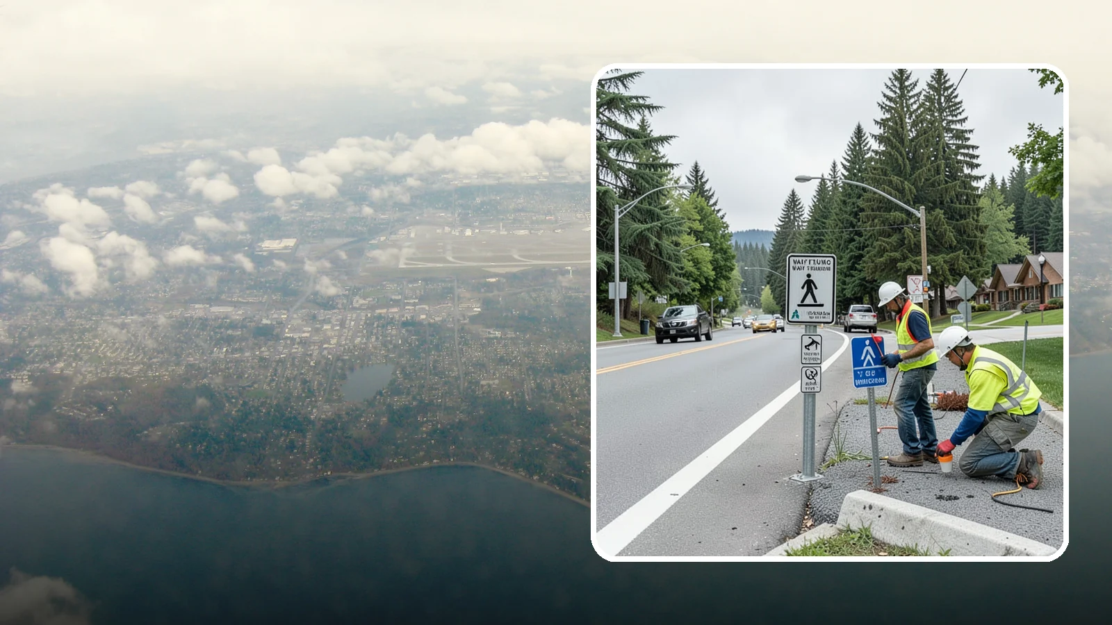 Wayfinding Signs in Burien, King County, WA - We install pedestrian and vehicular wayfinding signage that guides visitors to civic destinations and districts.