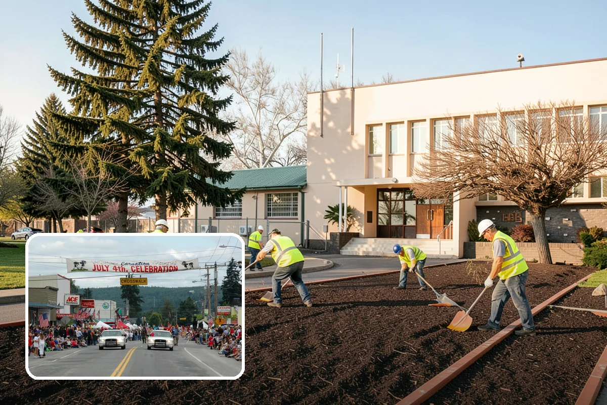 Wayfinding Signs in Carnation, King County, WA - Improves visitor navigation to civic and commercial destinations