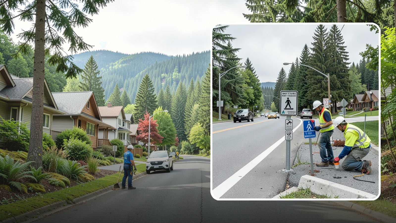 Wayfinding Signs in Darrington, Snohomish County, WA - We install pedestrian and vehicular wayfinding signage that guides visitors to civic destinations and districts.