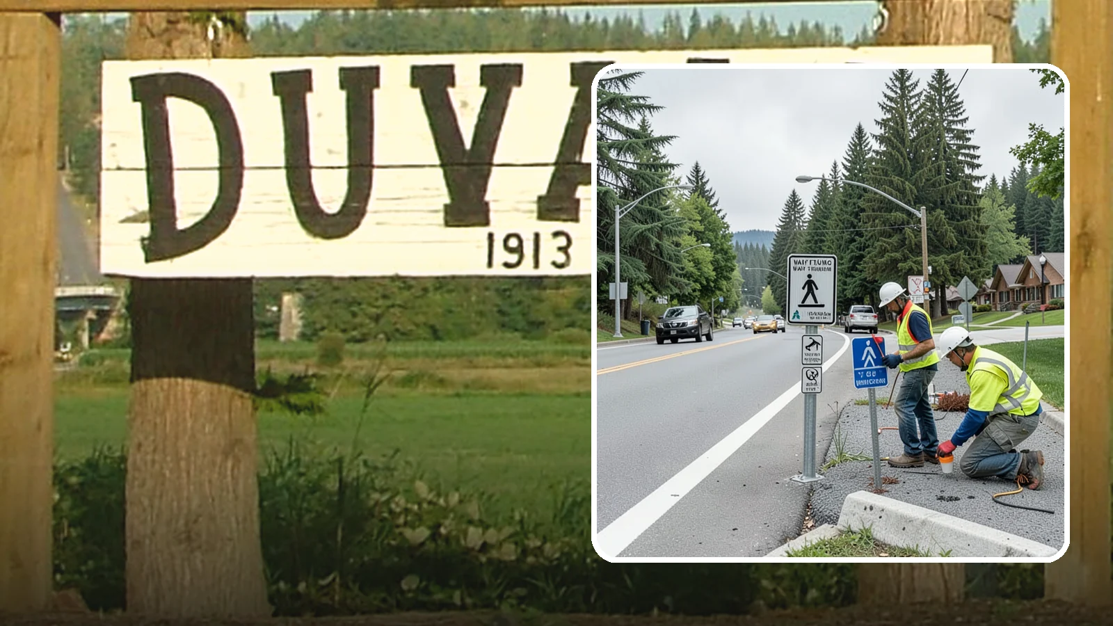 Wayfinding Signs in Duvall, King County, WA - We install pedestrian and vehicular wayfinding signage that guides visitors to civic destinations and districts.
