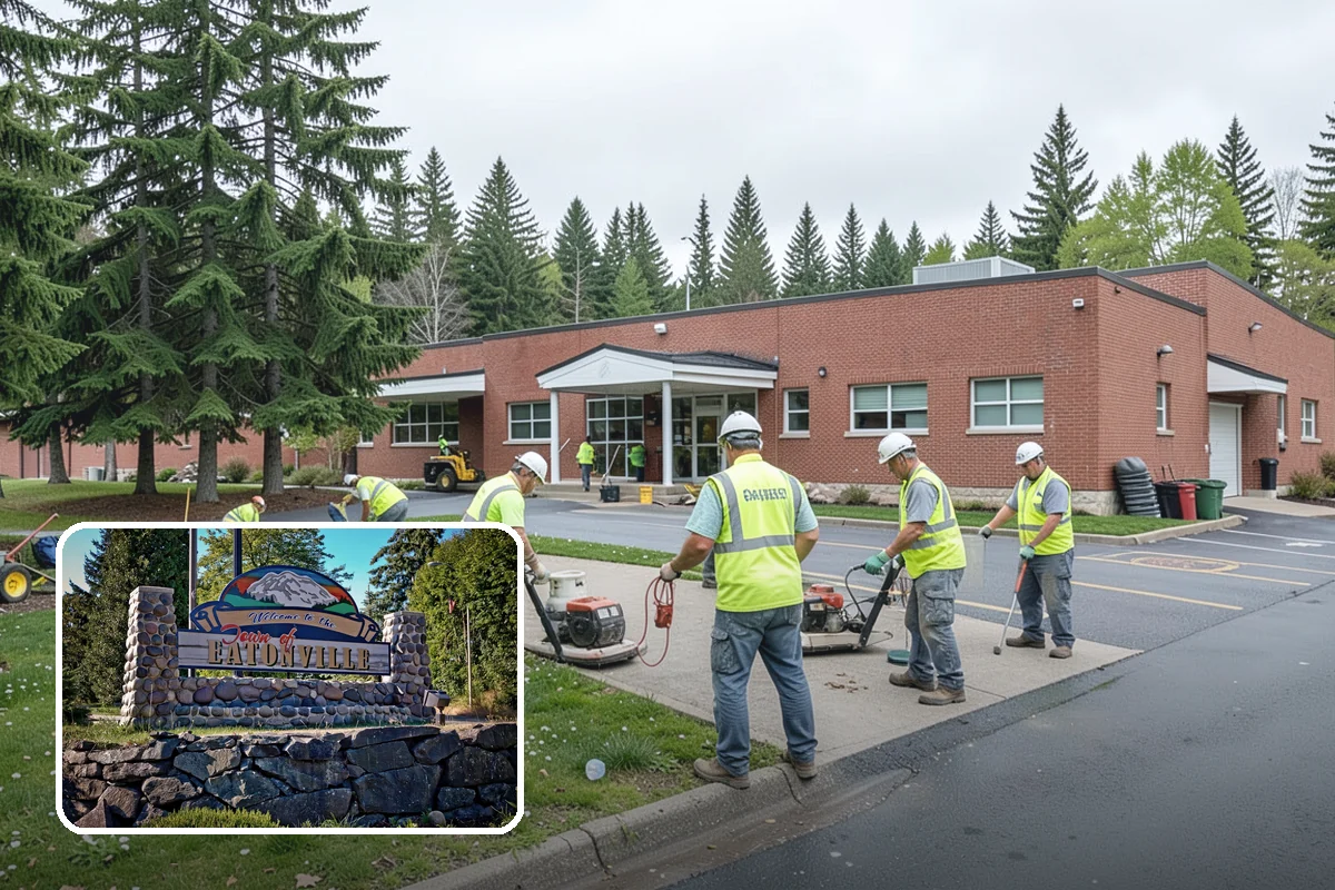 Wayfinding Signs in Eatonville, Pierce County, WA - Improves visitor navigation to civic and commercial destinations
