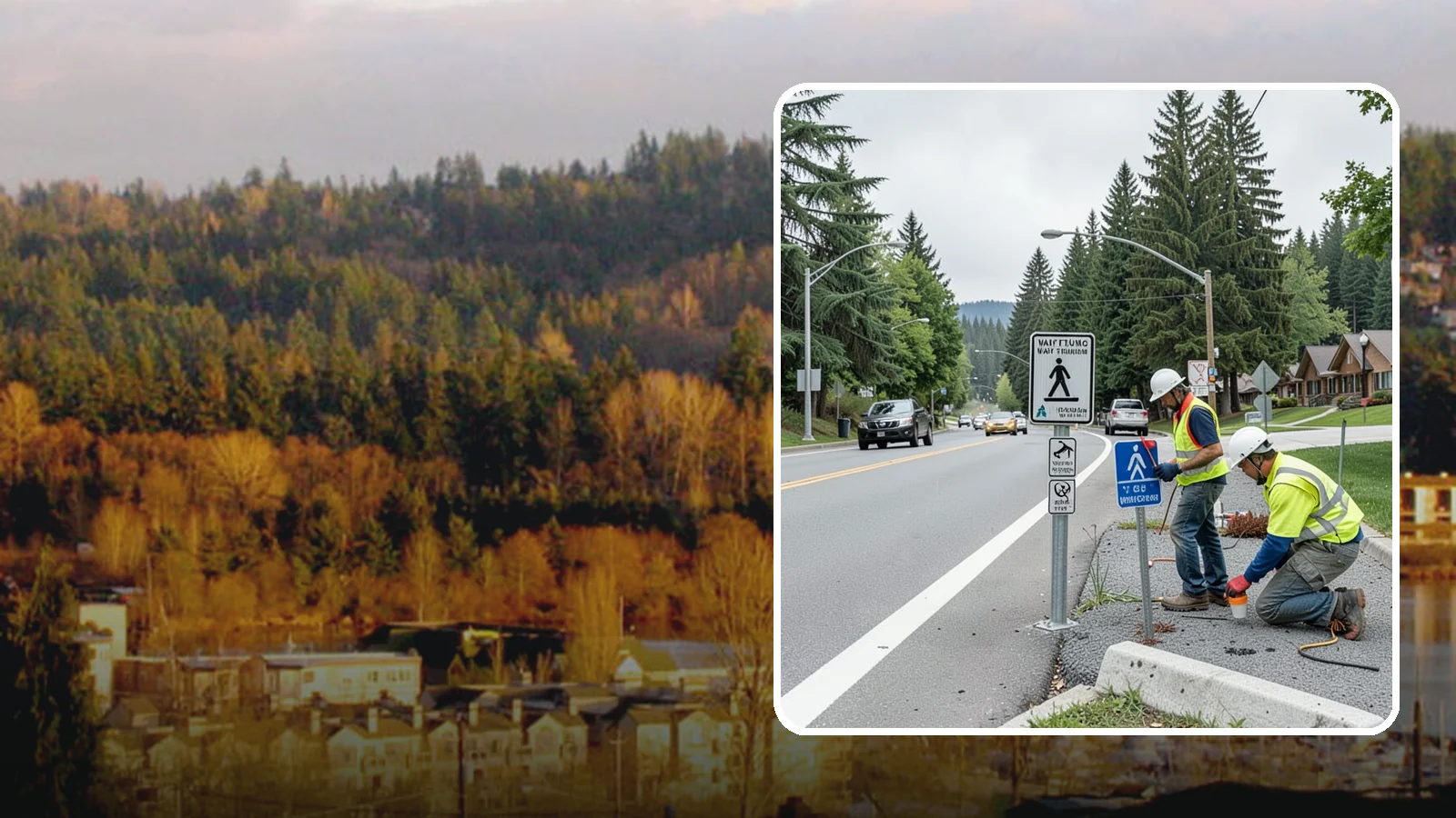 Wayfinding Signs in Kenmore, King County, WA - We install pedestrian and vehicular wayfinding signage that guides visitors to civic destinations and districts.