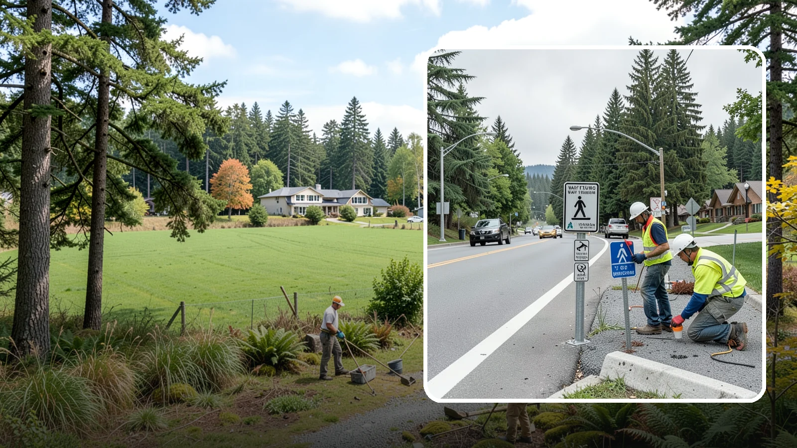Wayfinding Signs in Lyman, Skagit County, WA - We install pedestrian and vehicular wayfinding signage that guides visitors to civic destinations and districts.