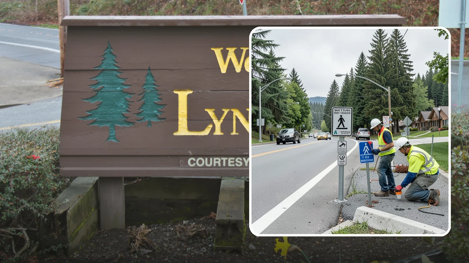 Wayfinding Signs in Lynnwood, Snohomish County, WA - We install pedestrian and vehicular wayfinding signage that guides visitors to civic destinations and districts.