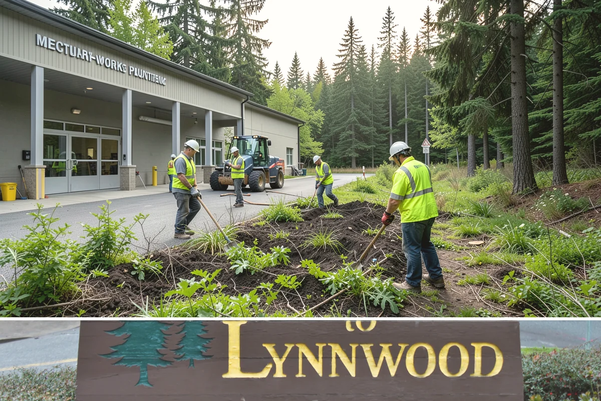 Wayfinding Signs in Lynnwood, Snohomish County, WA - Urban wayfinding installs run year-round, with downtown work often scheduled outside peak retail and event seasons to limit...
