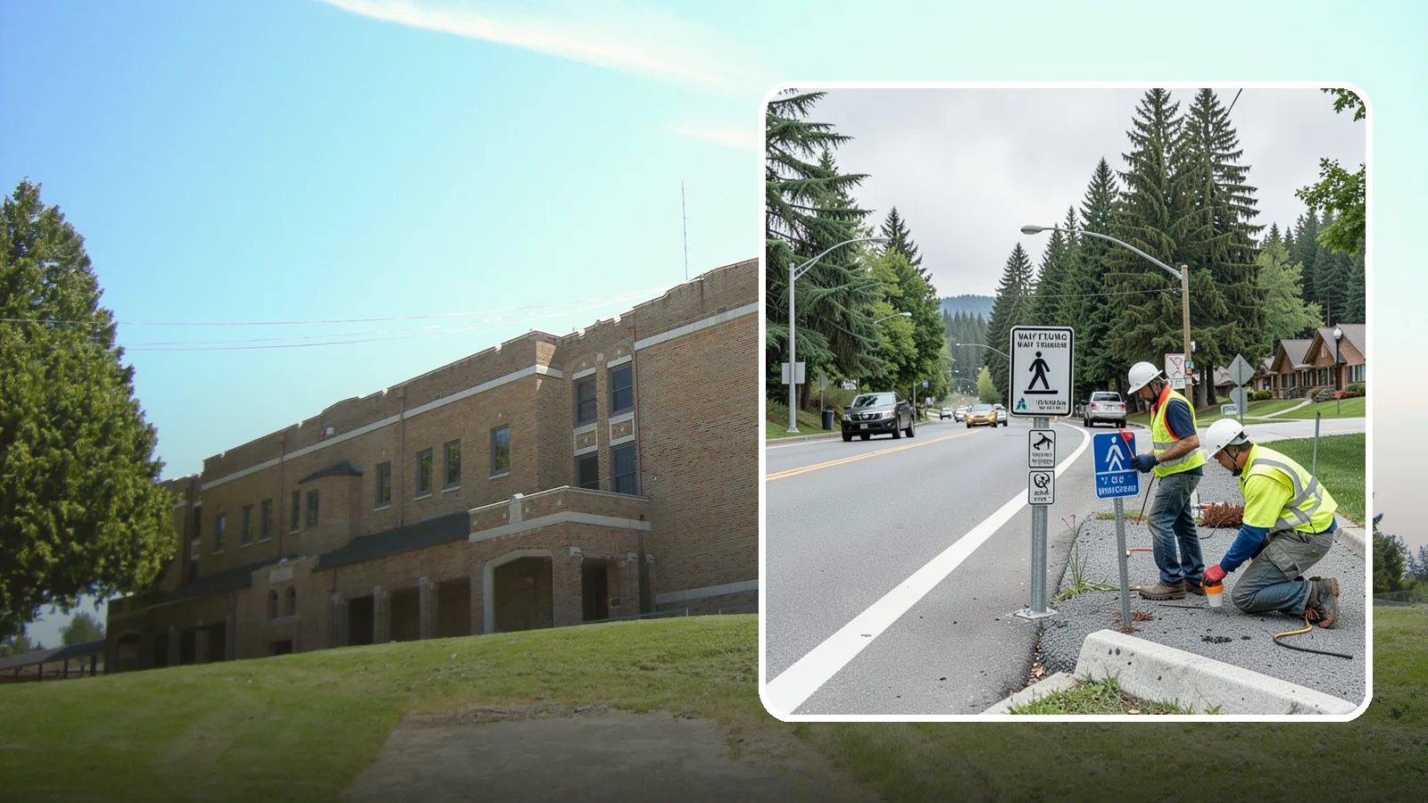 Wayfinding Signs in Maple Valley, King County, WA - We install pedestrian and vehicular wayfinding signage that guides visitors to civic destinations and districts.