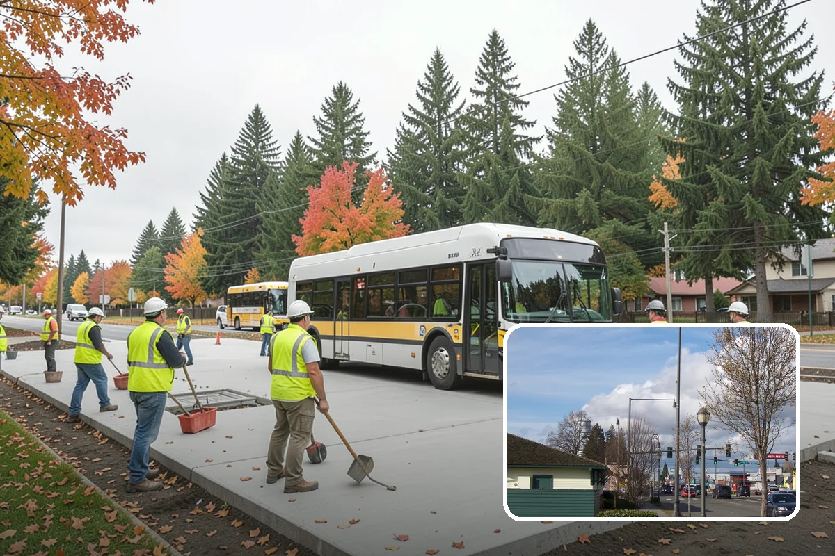 Wayfinding Signs in Marysville, Snohomish County, WA - Improves visitor navigation to civic and commercial destinations