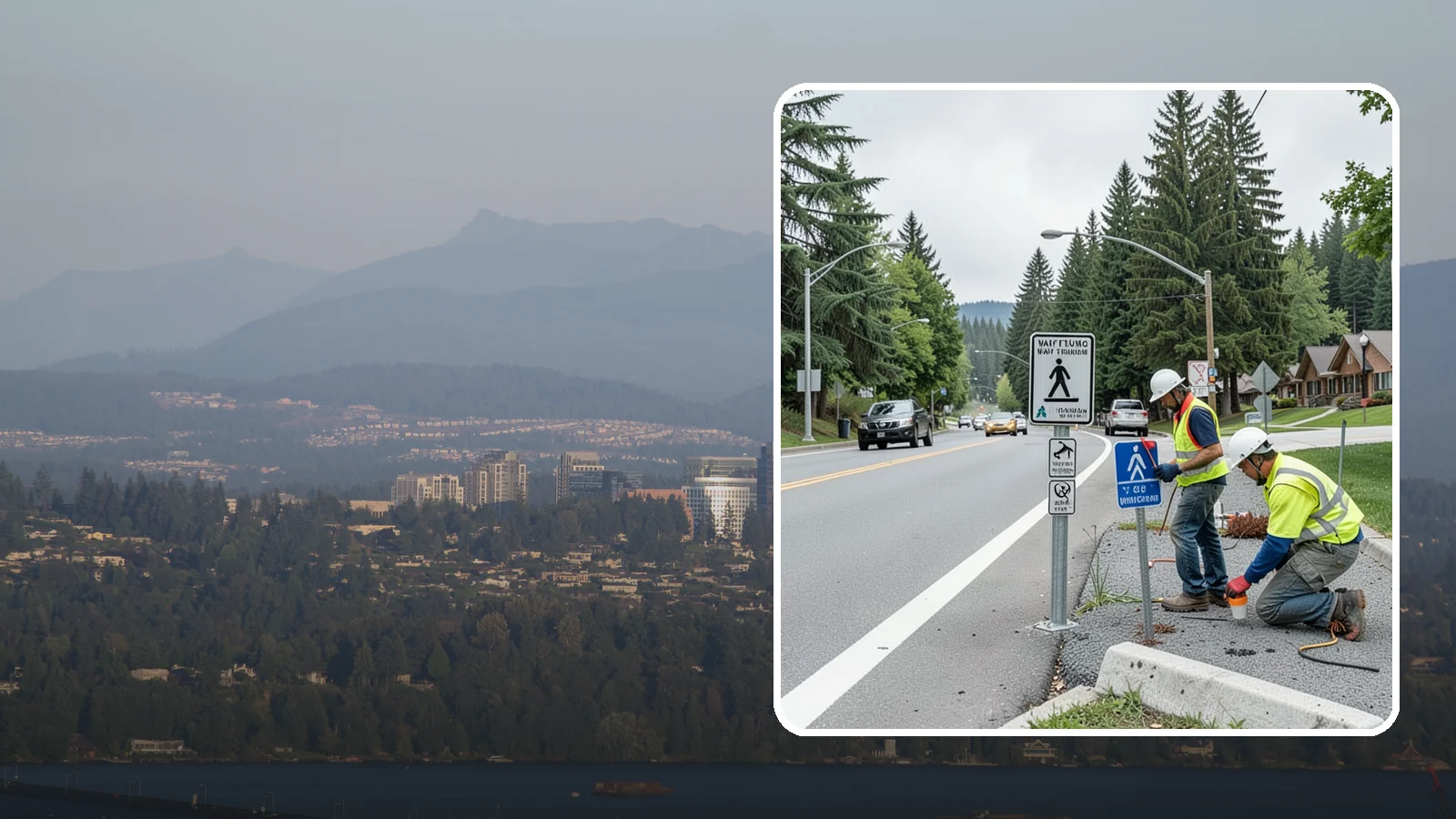 Wayfinding Signs in Medina, King County, WA - We install pedestrian and vehicular wayfinding signage that guides visitors to civic destinations and districts.