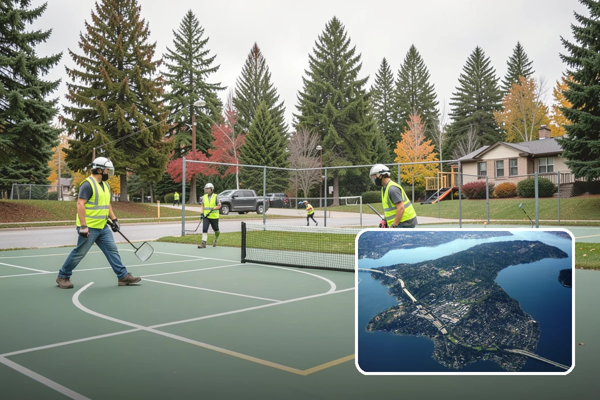 Wayfinding Signs in Mercer Island, King County, WA - Improves visitor navigation to civic and commercial destinations
