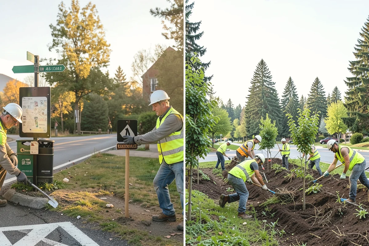 Wayfinding Signs in Monroe, Snohomish County, WA - Review your wayfinding master plan and message schedule