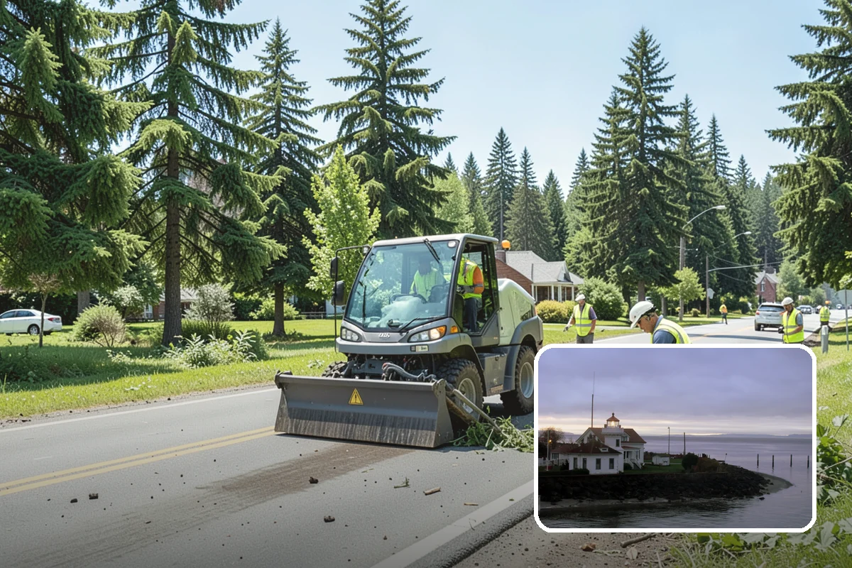 Wayfinding Signs in Mukilteo, Snohomish County, WA - Improves visitor navigation to civic and commercial destinations
