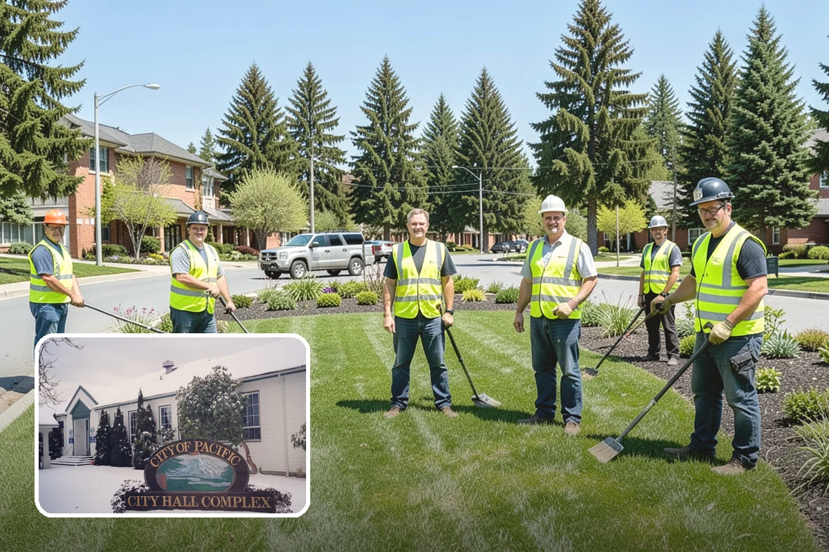 Wayfinding Signs in Pacific, King County, WA - Improves visitor navigation to civic and commercial destinations