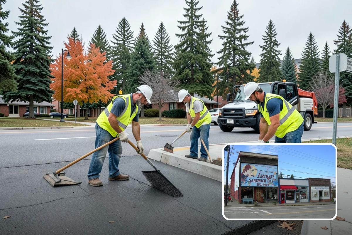 Wayfinding Signs in Ruston, Pierce County, WA - Improves visitor navigation to civic and commercial destinations