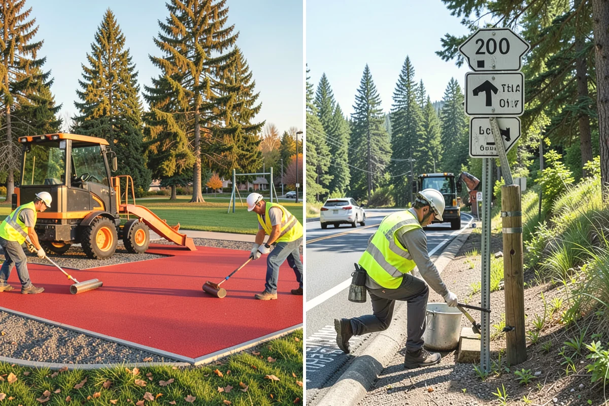 Wayfinding Signs in Ruston, Pierce County, WA - Review your wayfinding master plan and message schedule