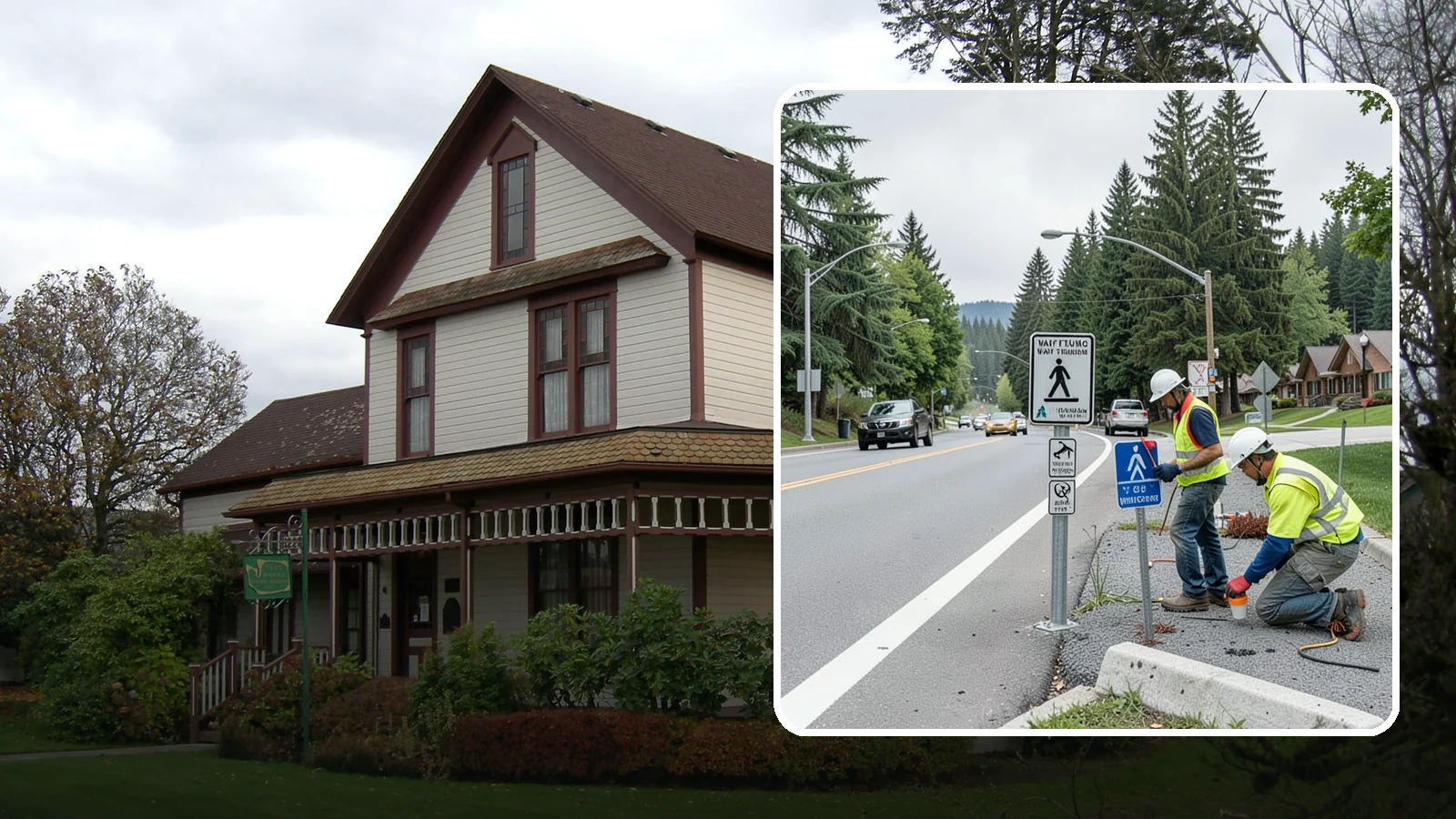 Wayfinding Signs in Sumner, Pierce County, WA - We install pedestrian and vehicular wayfinding signage that guides visitors to civic destinations and districts.