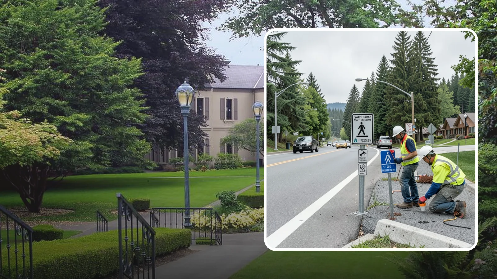 Wayfinding Signs in Woodinville, King County, WA - We install pedestrian and vehicular wayfinding signage that guides visitors to civic destinations and districts.