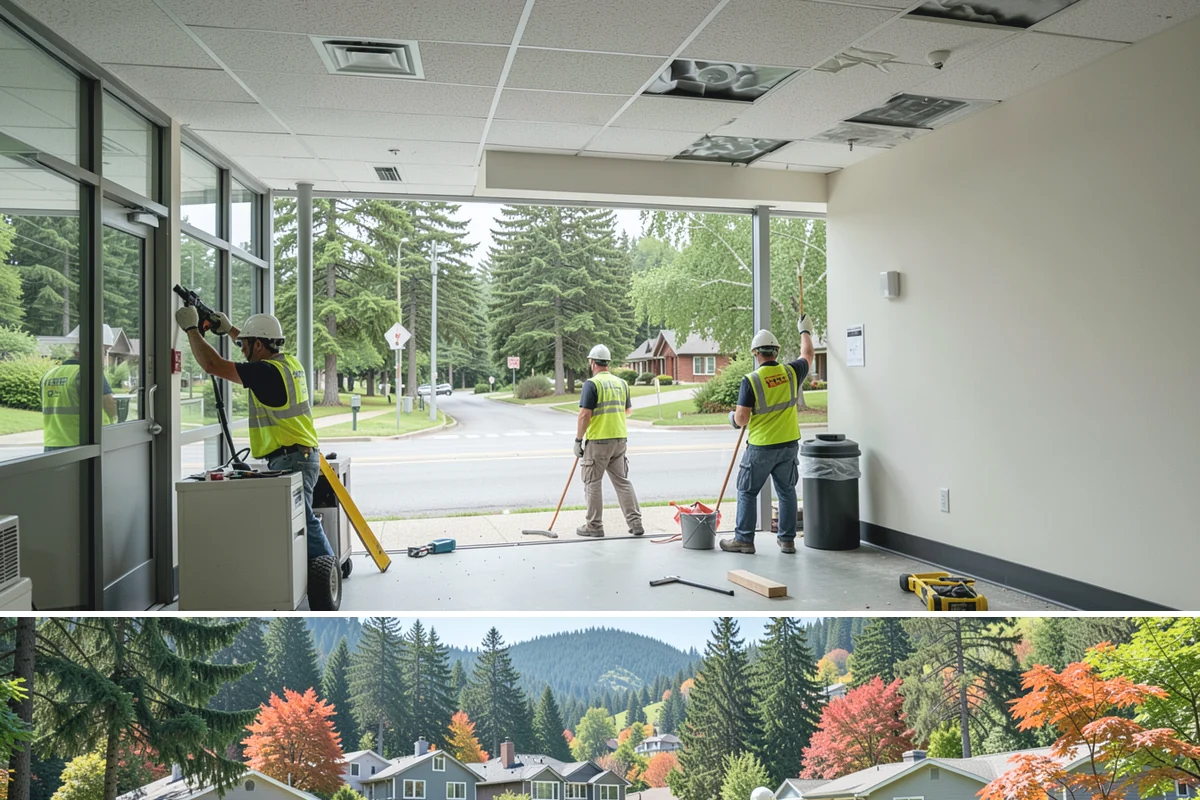 Weatherization Services in Fircrest, Pierce County, WA - Weatherization is ideally completed in late summer and fall so buildings are sealed before the heating season arrives.