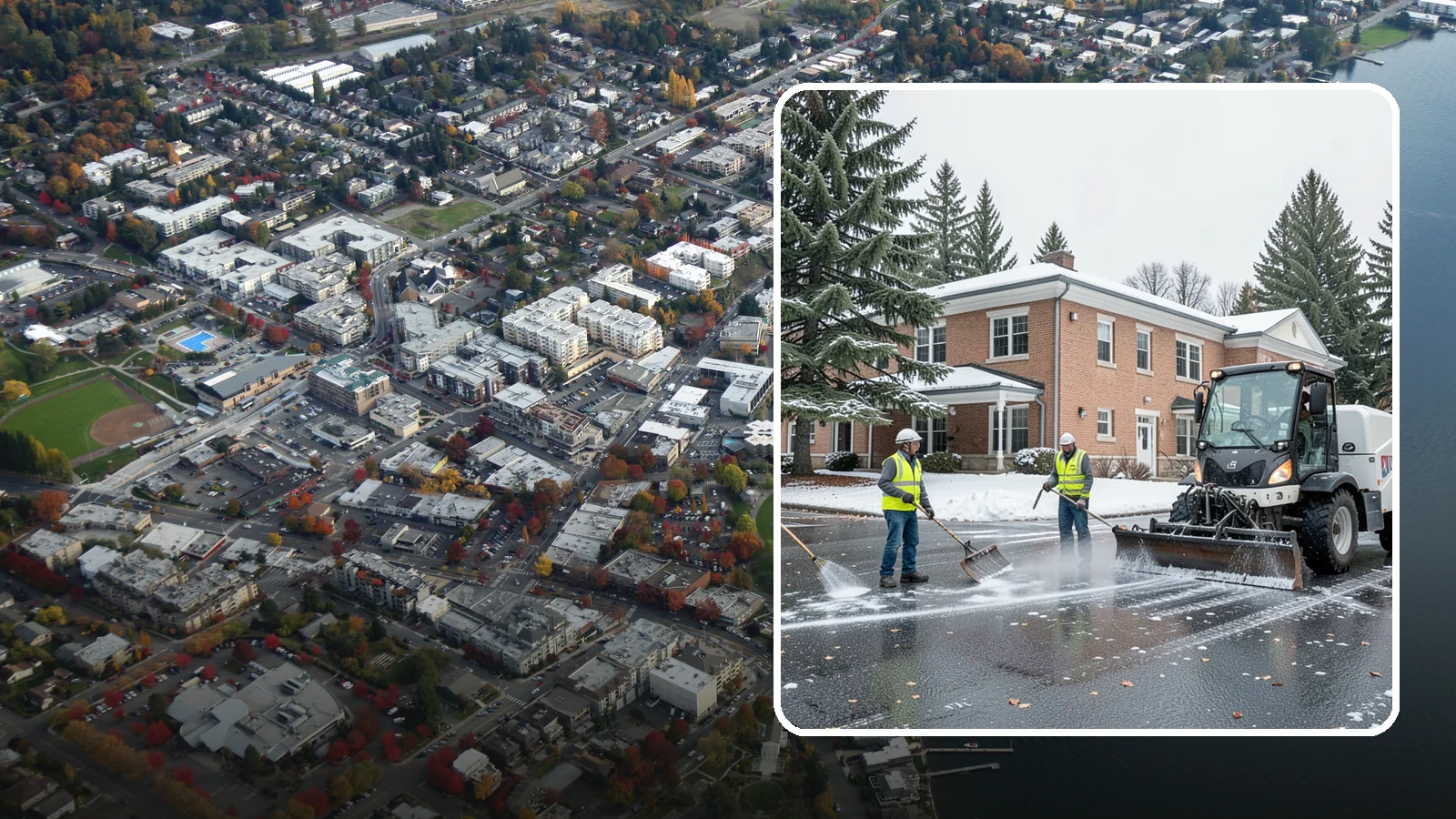 Weatherization Services in Kirkland, King County, WA - Weatherization that seals public buildings against air leakage, moisture, and energy loss.