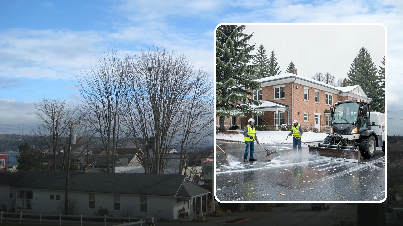 Weatherization Services in Langley, Island County, WA - Weatherization that seals public buildings against air leakage, moisture, and energy loss.