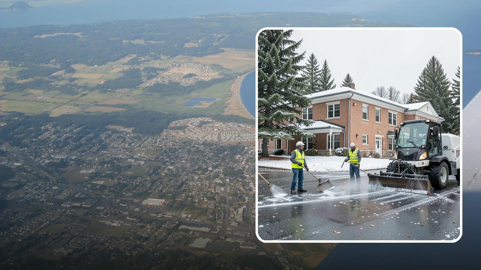Weatherization Services in Oak Harbor, Island County, WA - Weatherization that seals public buildings against air leakage, moisture, and energy loss.