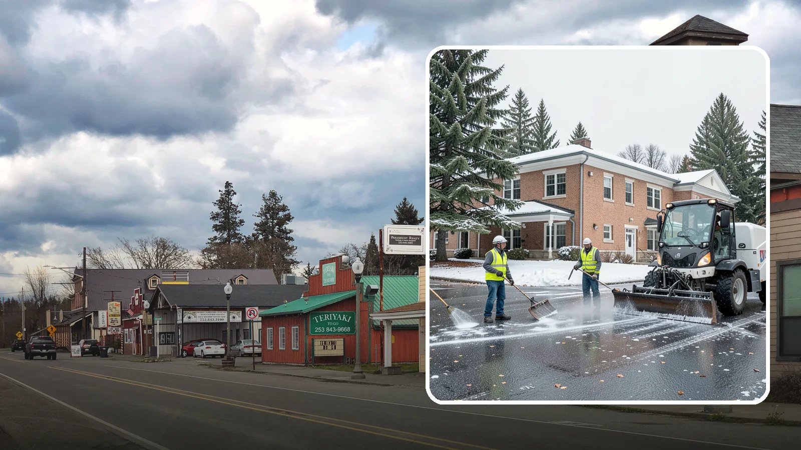 Weatherization Services in Roy, Pierce County, WA - Weatherization that seals public buildings against air leakage, moisture, and energy loss.
