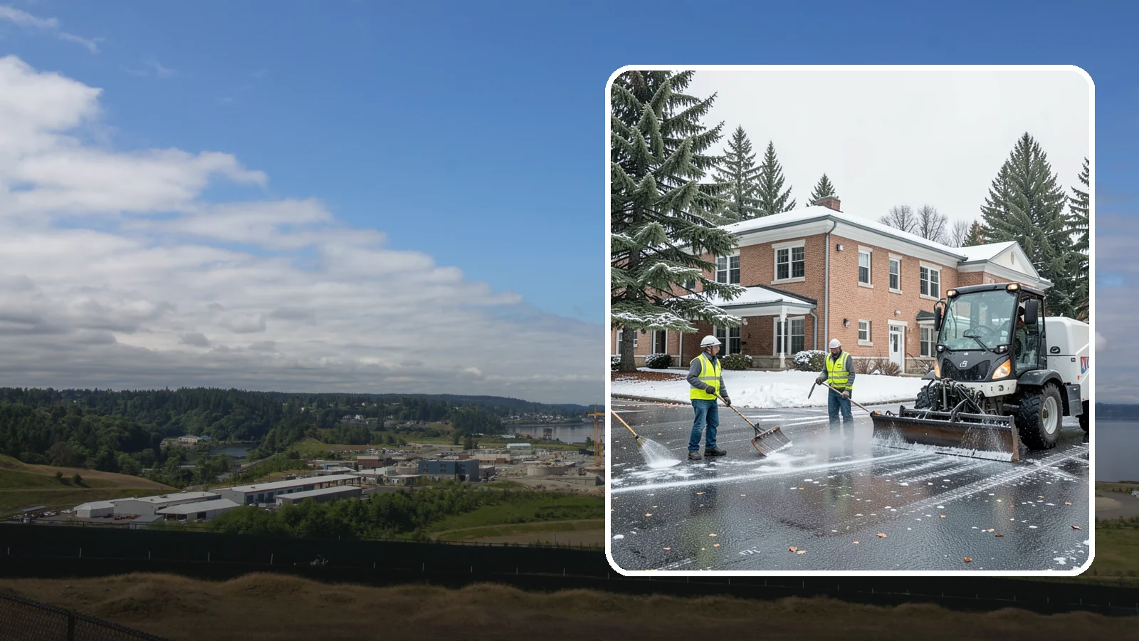 Weatherization Services in University Place, Pierce County, WA - Weatherization that seals public buildings against air leakage, moisture, and energy loss.