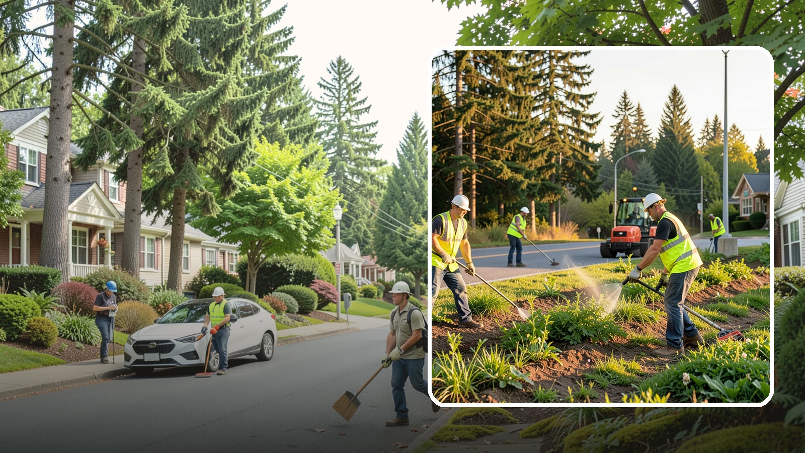 Weed Control in Beaux Arts Village, King County, WA - Integrated weed management that keeps beds, hardscape, and turf clean while meeting public-safety standards.