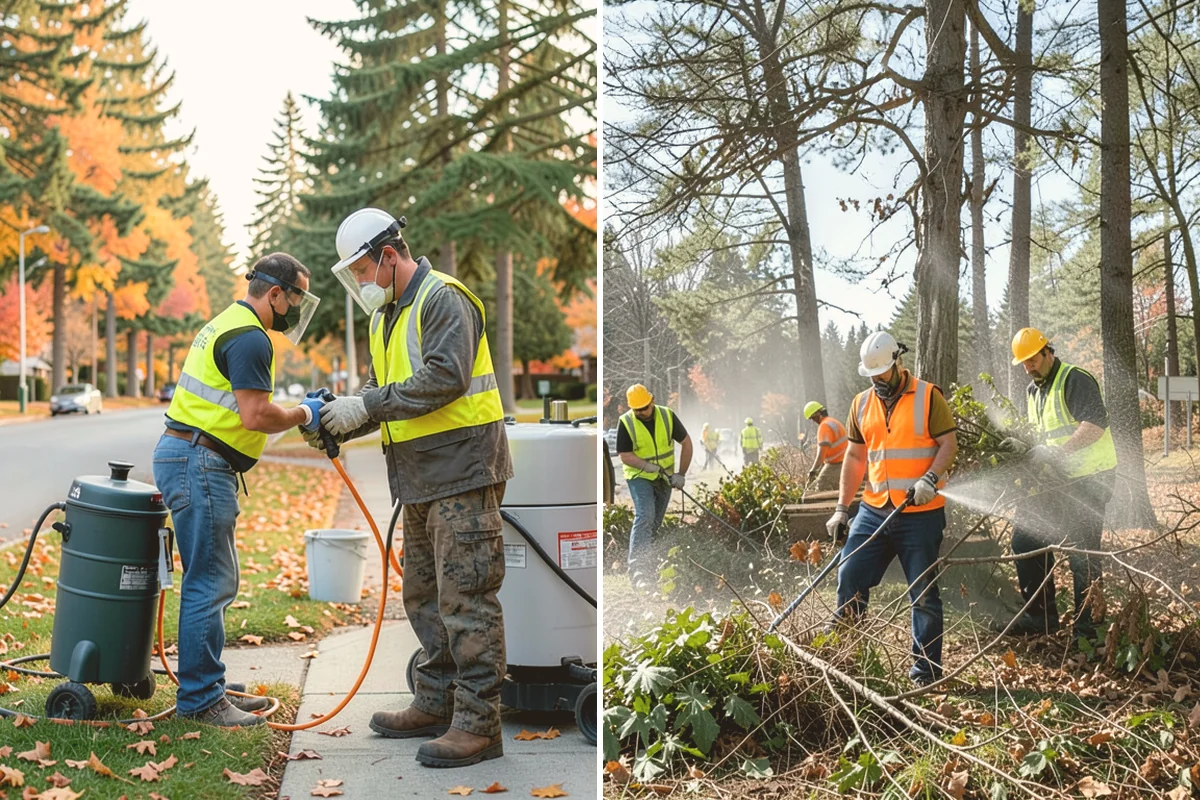 Weed Control in Bothell, King County, WA - Survey weed pressure and identify sensitive or restricted areas