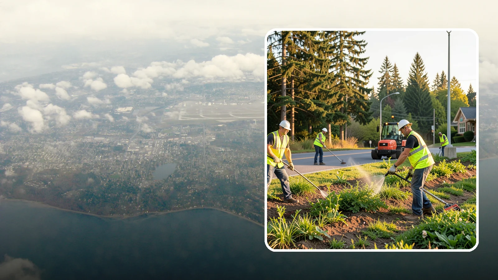 Weed Control in Burien, King County, WA - Integrated weed management that keeps beds, hardscape, and turf clean while meeting public-safety standards.