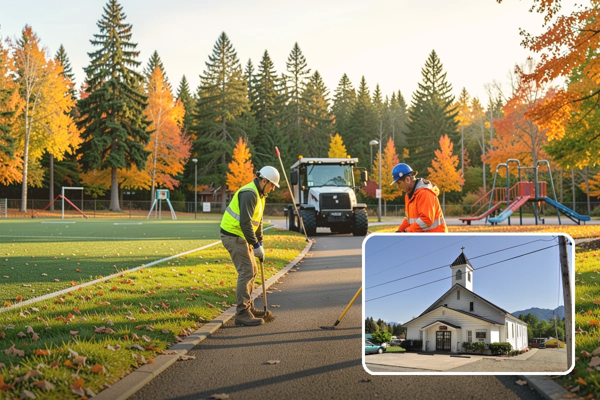 Weed Control in Concrete, Skagit County, WA - Cleaner beds, hardscape, and turf with less regrowth