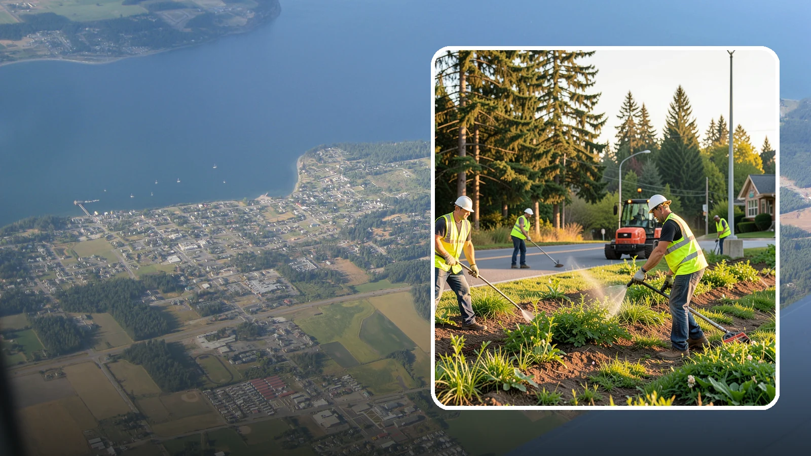 Weed Control in Coupeville, Island County, WA - Integrated weed management that keeps beds, hardscape, and turf clean while meeting public-safety standards.