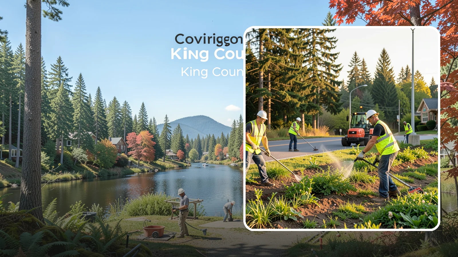 Weed Control in Covington, King County, WA - Integrated weed management that keeps beds, hardscape, and turf clean while meeting public-safety standards.