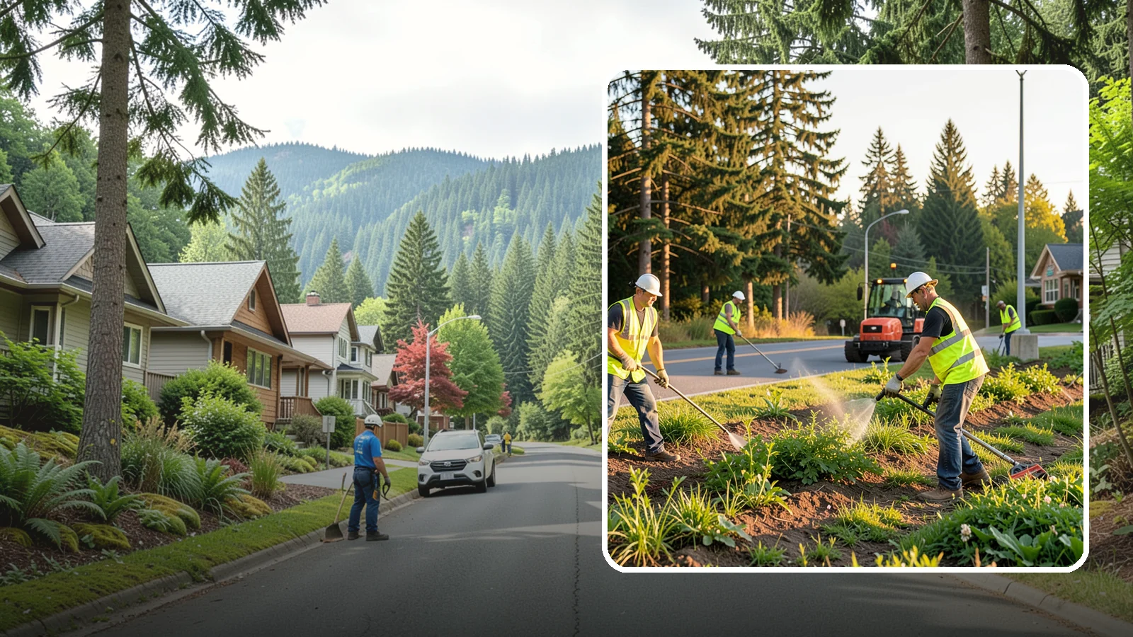 Weed Control in Darrington, Snohomish County, WA - Integrated weed management that keeps beds, hardscape, and turf clean while meeting public-safety standards.