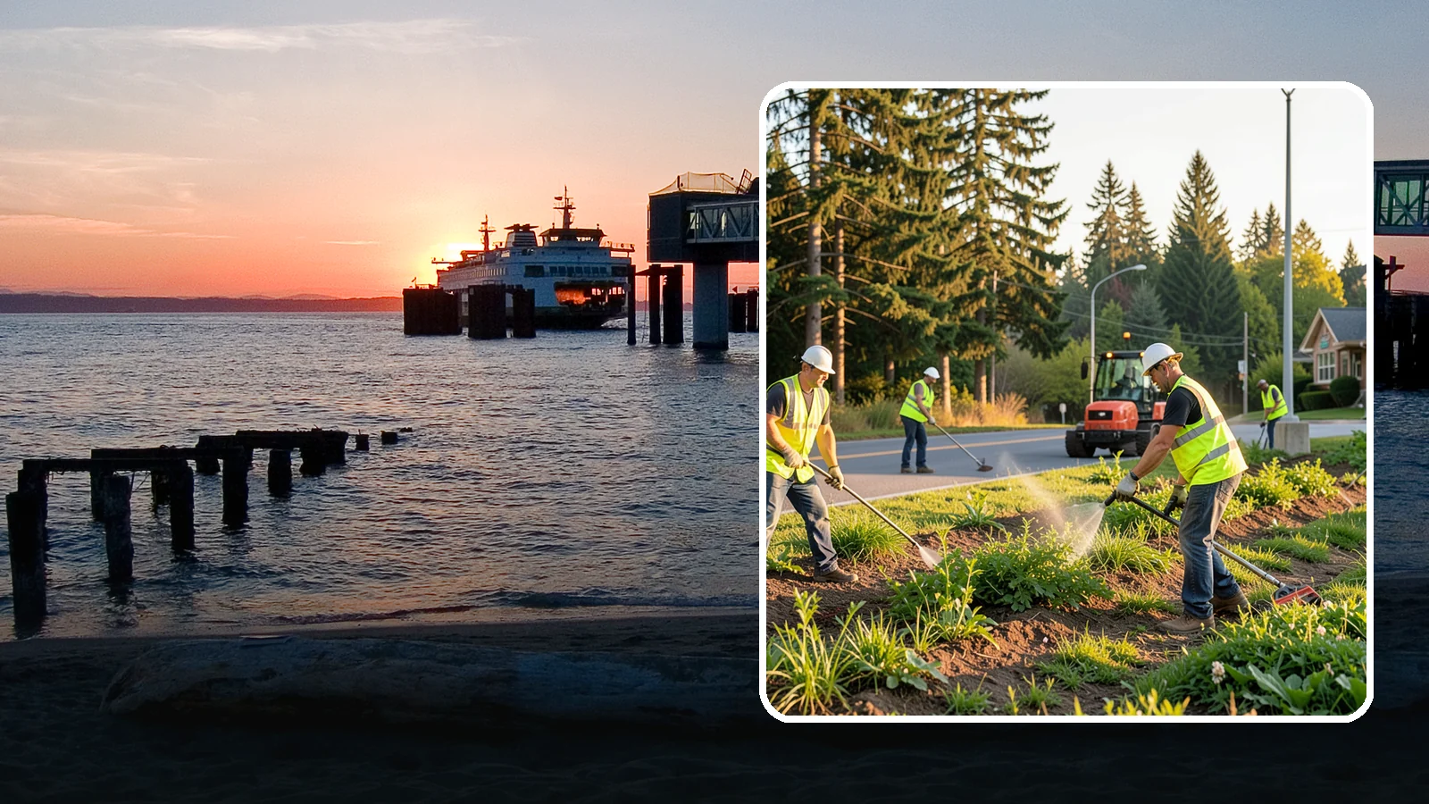 Weed Control in Edmonds, Snohomish County, WA - Integrated weed management that keeps beds, hardscape, and turf clean while meeting public-safety standards.