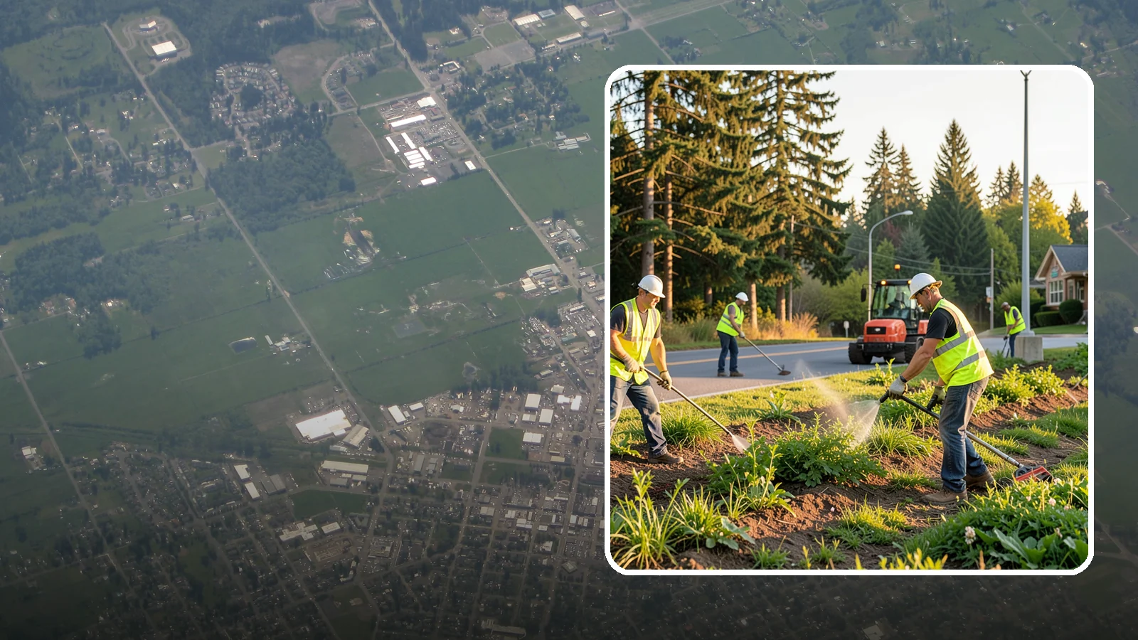 Weed Control in Enumclaw, King County, WA - Integrated weed management that keeps beds, hardscape, and turf clean while meeting public-safety standards.