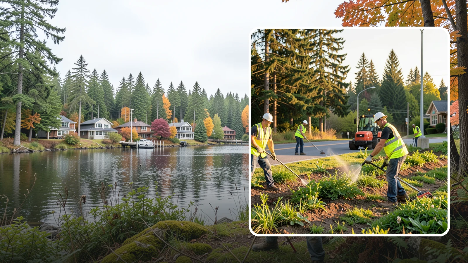 Weed Control in La Conner, Skagit County, WA - Integrated weed management that keeps beds, hardscape, and turf clean while meeting public-safety standards.