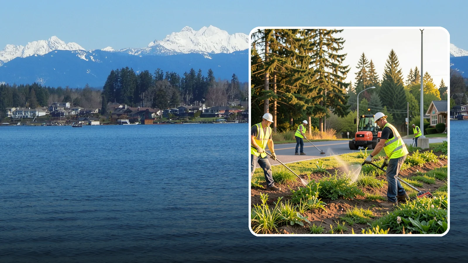 Weed Control in Lake Stevens, Snohomish County, WA - Integrated weed management that keeps beds, hardscape, and turf clean while meeting public-safety standards.