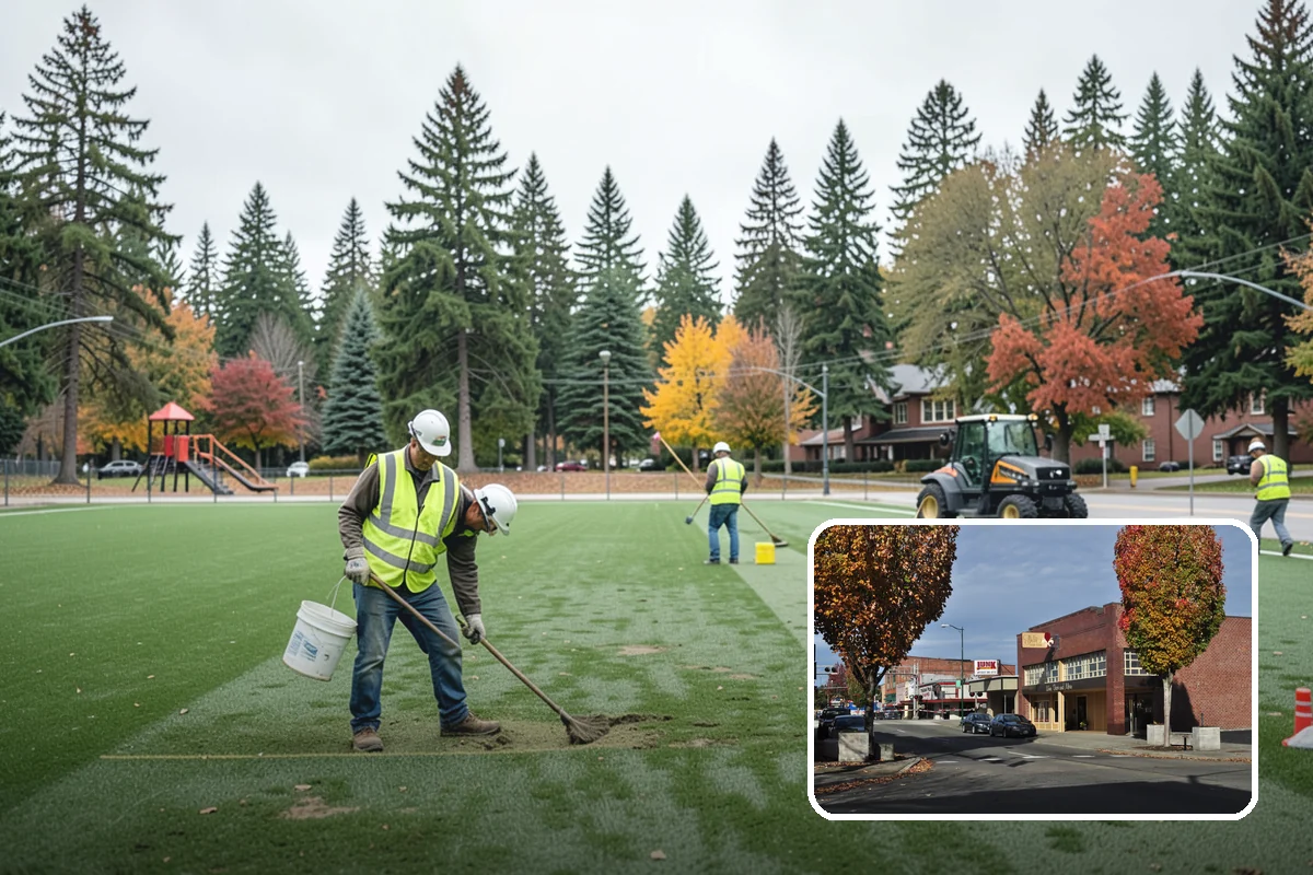 Weed Control in Puyallup, Pierce County, WA - Cleaner beds, hardscape, and turf with less regrowth