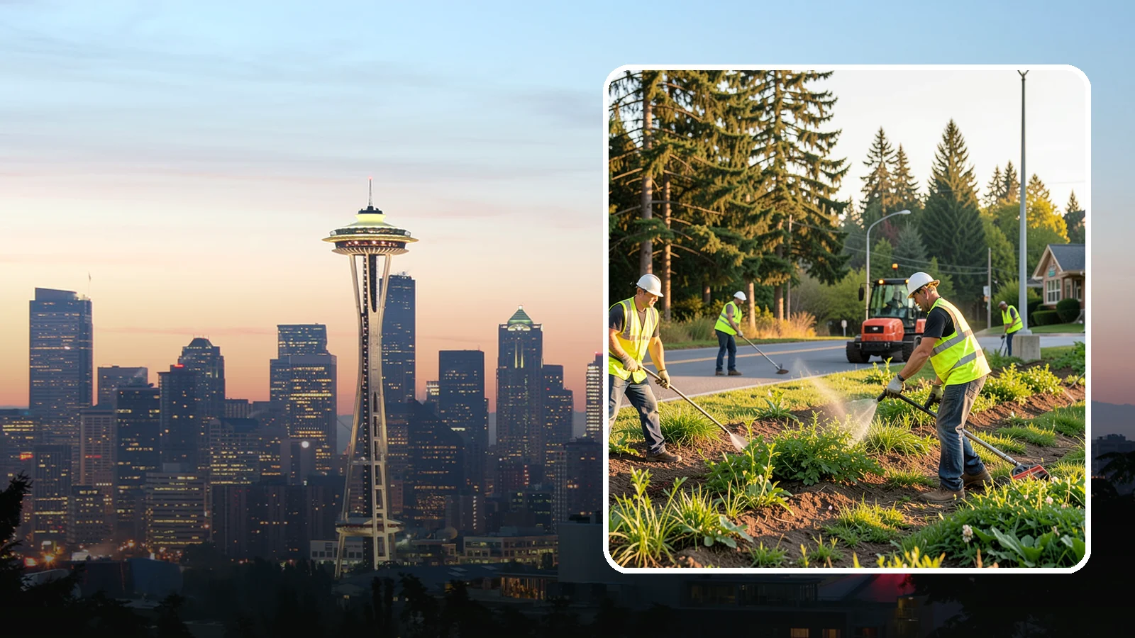 Weed Control in Seattle, King County, WA - Integrated weed management that keeps beds, hardscape, and turf clean while meeting public-safety standards.