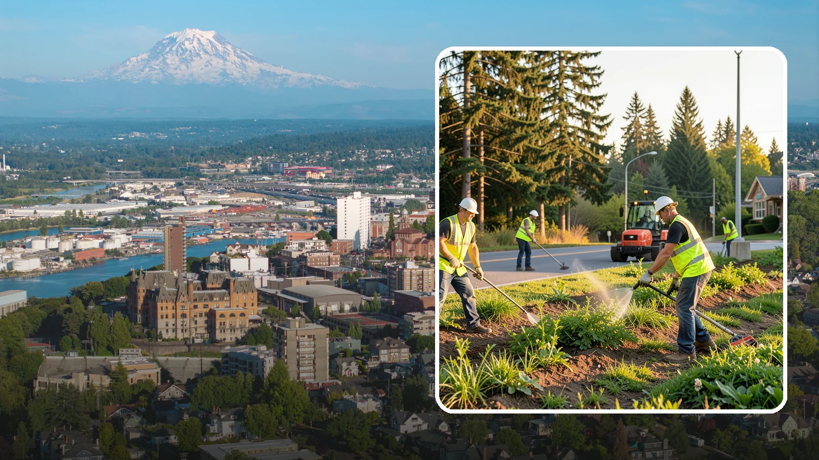 Weed Control in Tacoma, Pierce County, WA - Integrated weed management that keeps beds, hardscape, and turf clean while meeting public-safety standards.