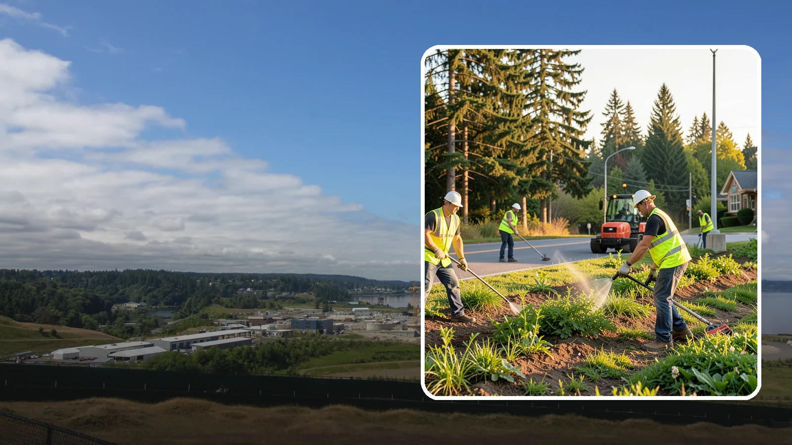 Weed Control in University Place, Pierce County, WA - Integrated weed management that keeps beds, hardscape, and turf clean while meeting public-safety standards.