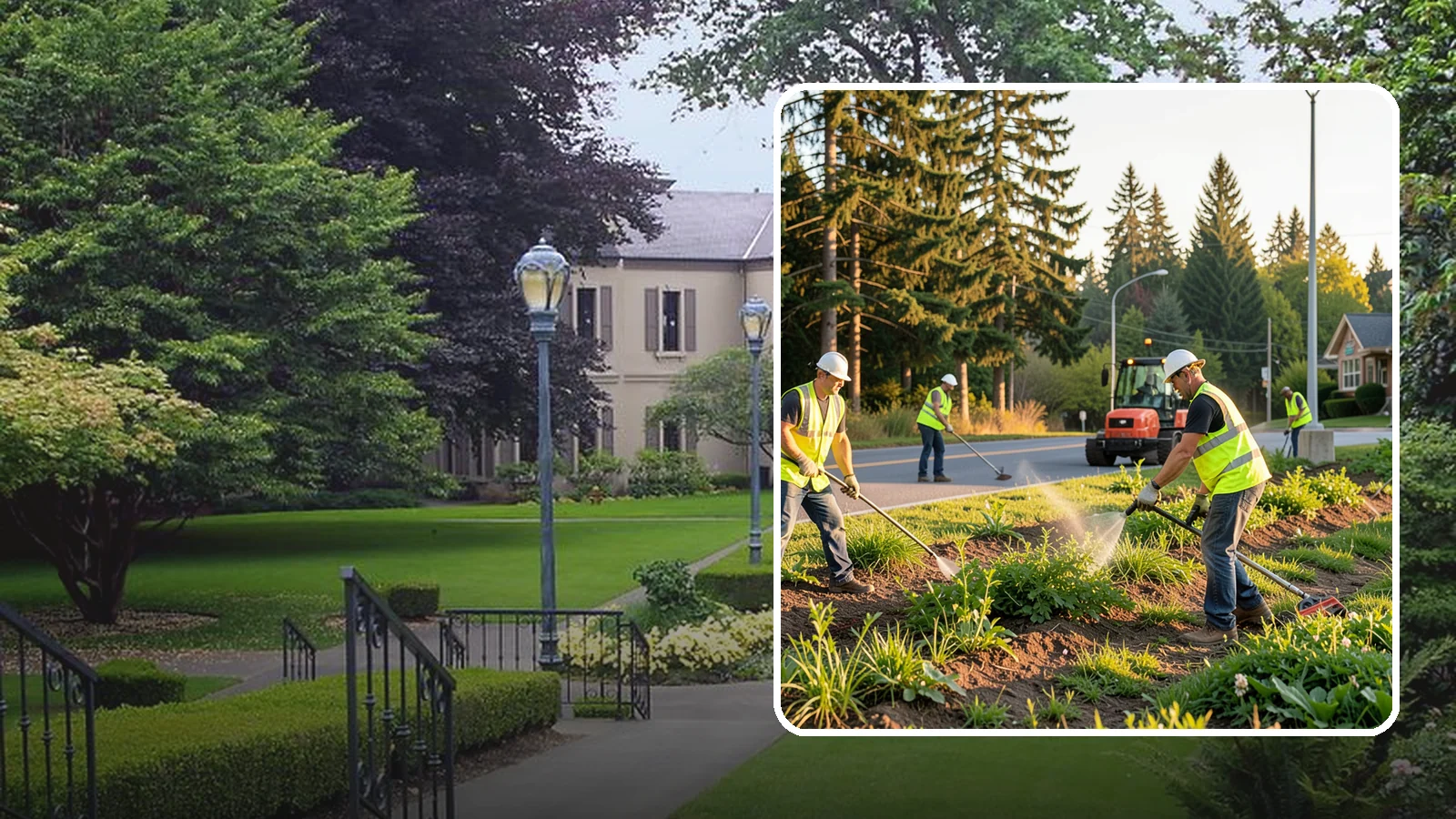 Weed Control in Woodinville, King County, WA - Integrated weed management that keeps beds, hardscape, and turf clean while meeting public-safety standards.