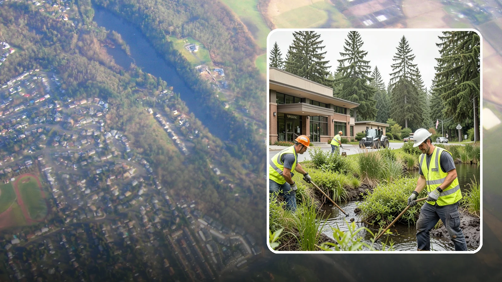 Wetland Buffer Maintenance in Algona, King County, WA - Invasive control and native vegetation upkeep within protected wetland buffers.