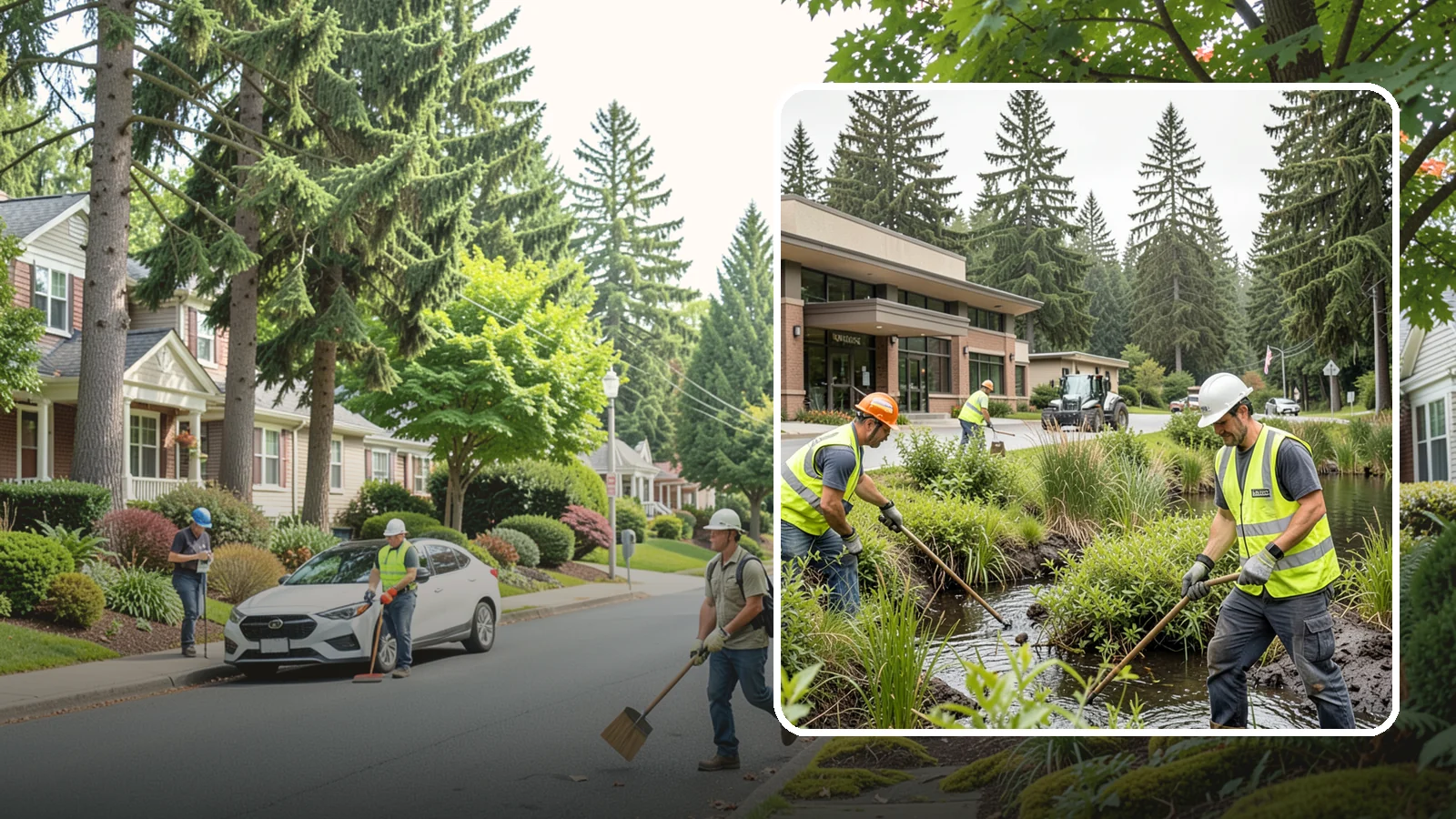 Wetland Buffer Maintenance in Beaux Arts Village, King County, WA - Invasive control and native vegetation upkeep within protected wetland buffers.